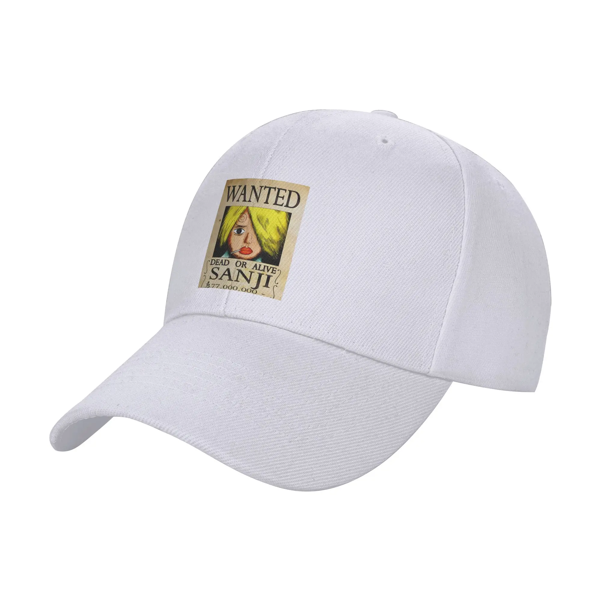 Fashion Sanji wanted fans Curved Brim Baseball Cap Students Women's Cap