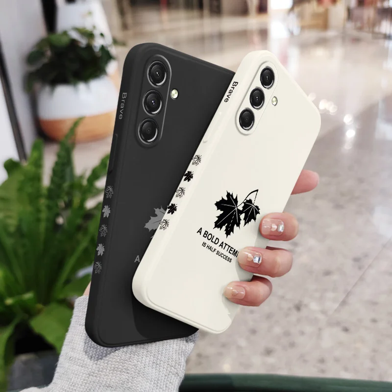 حافظة هاتف مابل ليف ، غطاء لسامسونج جالاكسي S24 ، S23 ، S22 ، S21 ، S20 ، S10 ، S10E Ultra Plus ، FE Note 20 Ultra ، 10 Plus