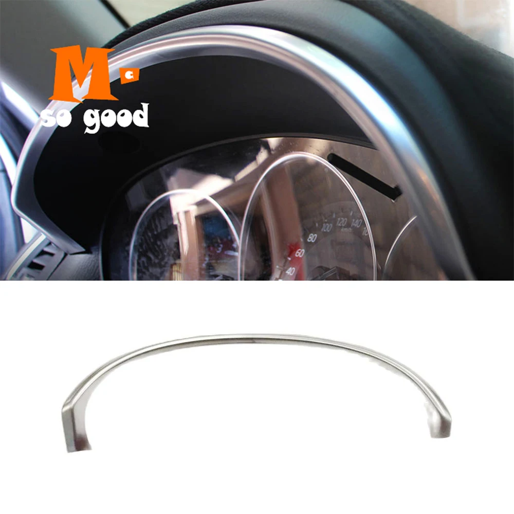 

ABS Matte For Mazda Cx-5 Cx5 Interior Instrument Dashboard panel Trim Cover Bezel Strip accessories 2012 2013 2014 2015 2016