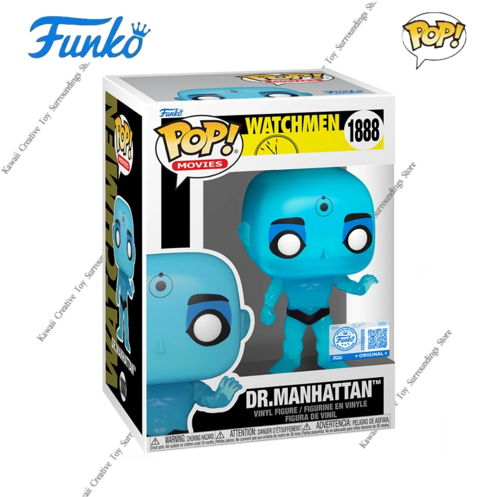 

Watchmen Figures Dr. Manhattan 1888 Funko Pop DC Comics 3.8inch Vinyl Figure Figurine Collectible Limited Edition Model Toy Gift