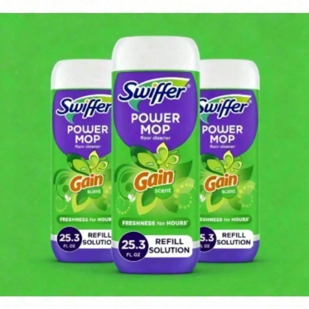 

Large Capacity Value Pack Swiffer PowerMop Floor Cleaning Solution with Scent