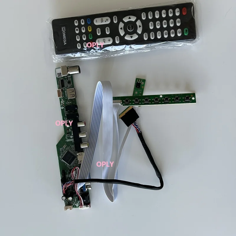 

Для LTN101NT02 LTN101NT02-A03 1024X600 10,1 "HDMI-совместимый комплект платы контроллера ТВ RF USB AV VGA аудио экран монитора