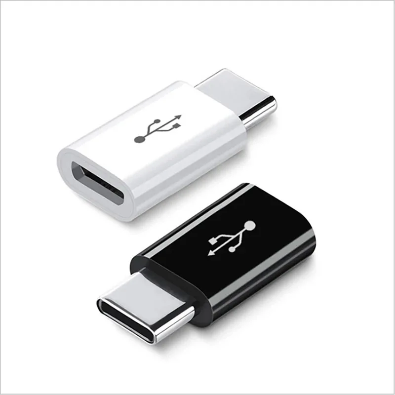 Micro USB Female To Type C Male Adapter Converter Micro-B To USB-C Connector Charging Adapter Phone Accessories