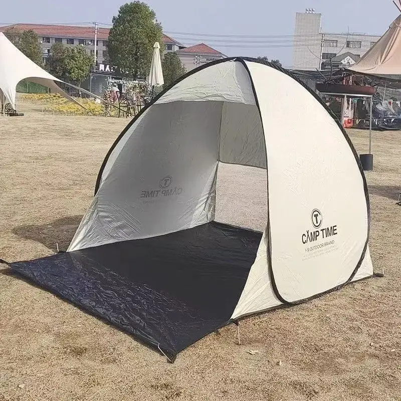 Outdoor tent beach lawn one second quick open waterproof sunscreen leisure field camping automatic fast folding sunshade