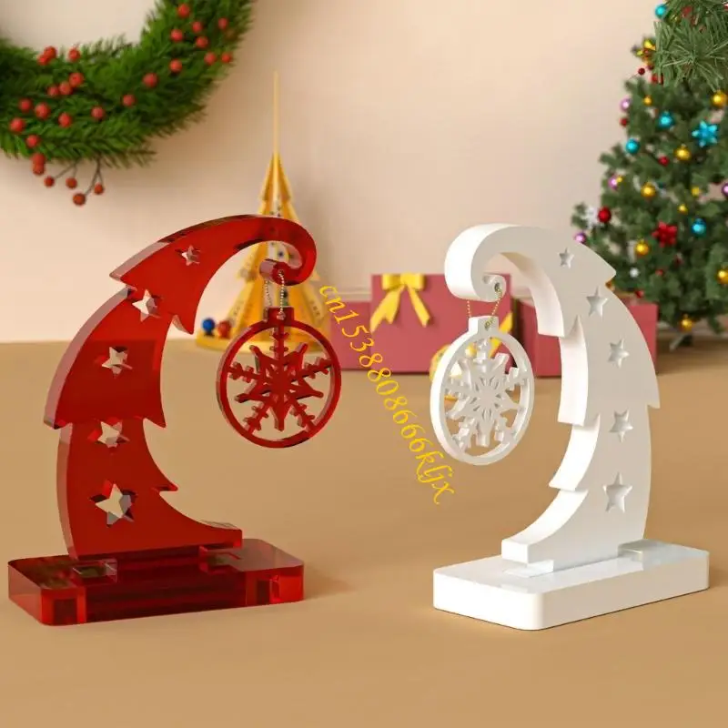 

Christmas Tree Resin Mould With Snowflake Silicone Mould For Creating Unique Holiday Ornaments 066C