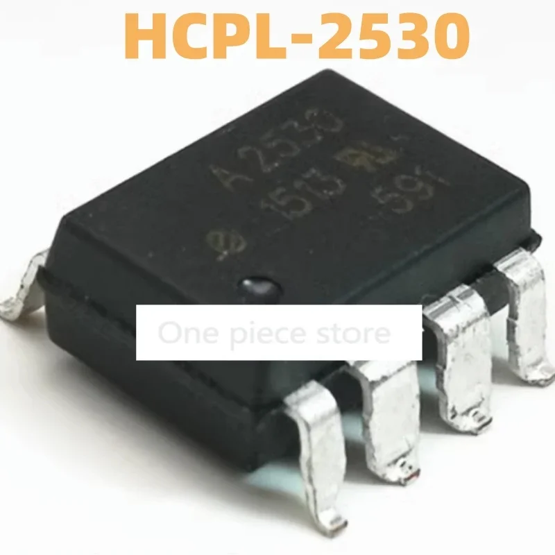 5PCS A2530 HCPL-2530 HCPL-A2530 SOP8 chip F2530 optocoupler