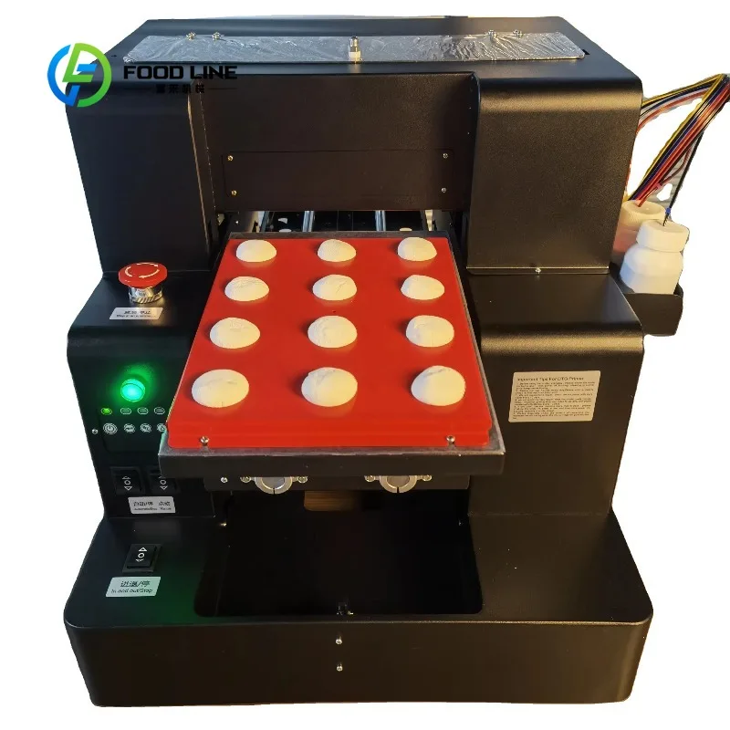 

Customized A3 A4 Food Printer Direct Printing Cake Machine Edible Ink Inkjet for Cotton Candy Lollipop Macaron Cookies Printing