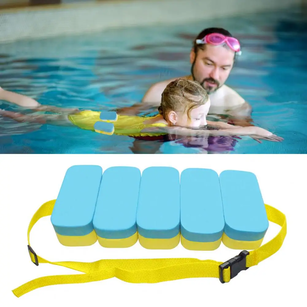 

Float Waist Belt Soft No Deformation Adjustable Assisted Swimming Back Strap Buckle Kids Float Board Water Sports Supply