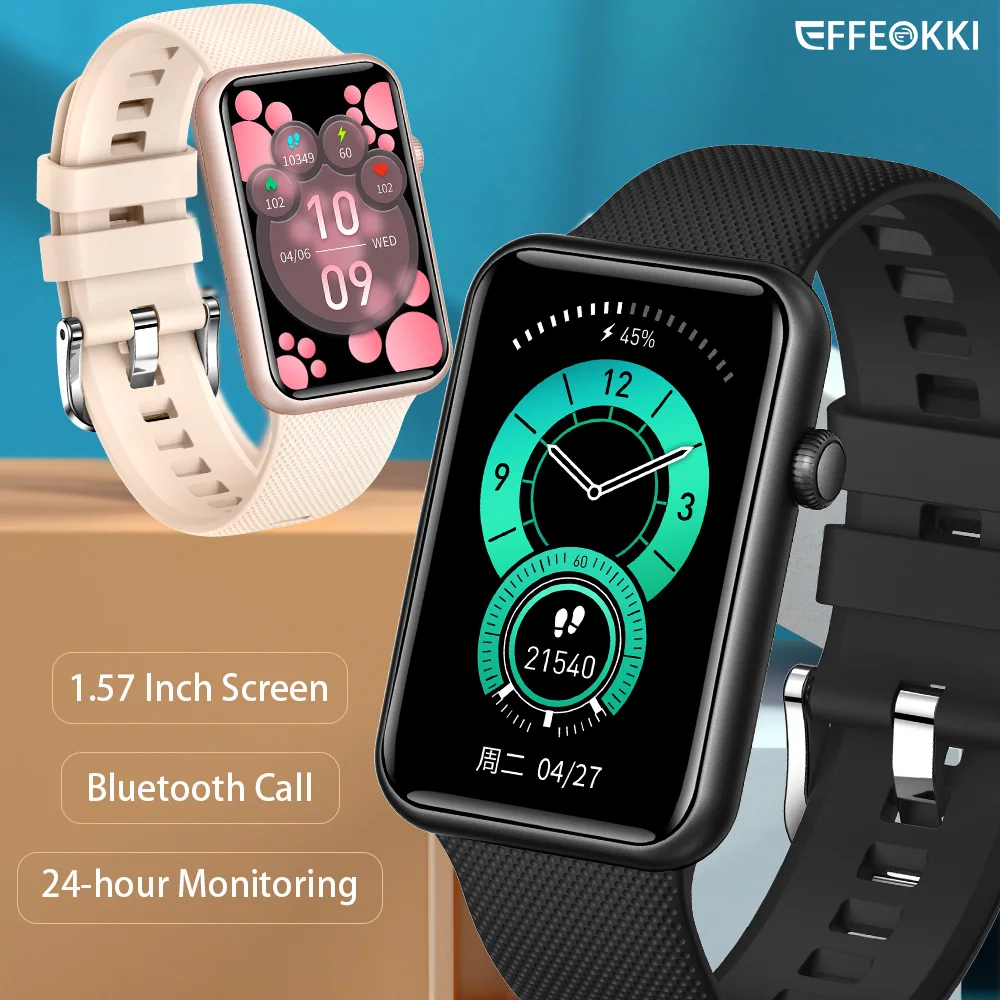 Women Smart Watch Smart Bracelet Exercise Girl Blood Pressure Heart Rate IP67 Waterproof Ladies Female Smartwatch for Smartphone