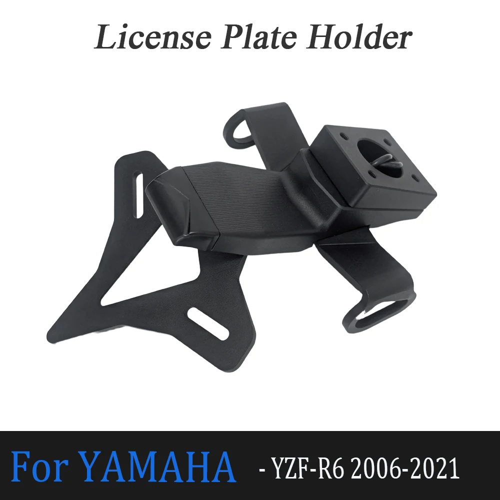 

Motorcycle Rear Short Tail Stock License Plate Holder Tailstock Frame Bracket R6 Tail Tidy For Yamaha YZF-R6 2006-2021