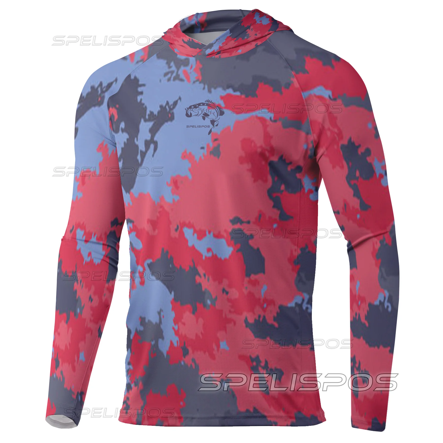 

Fishing Hoodies Cap Riding Tops Wear UPF 50+ Running T-shirt Summer Beach Gear Hoodies Outdoor Sports Dresses Kit Surfing Hood