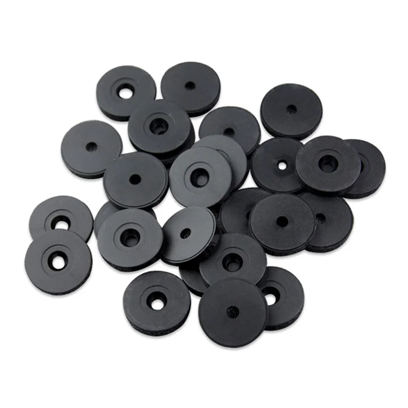 AAAEL-50Pcs نقطة دورية مقاومة للماء 30 مللي متر 125 كيلو هرتز RFID IC علامة رمز مع دعم لاصق لنظام جولة الحراسة NFC نقطة تفتيش