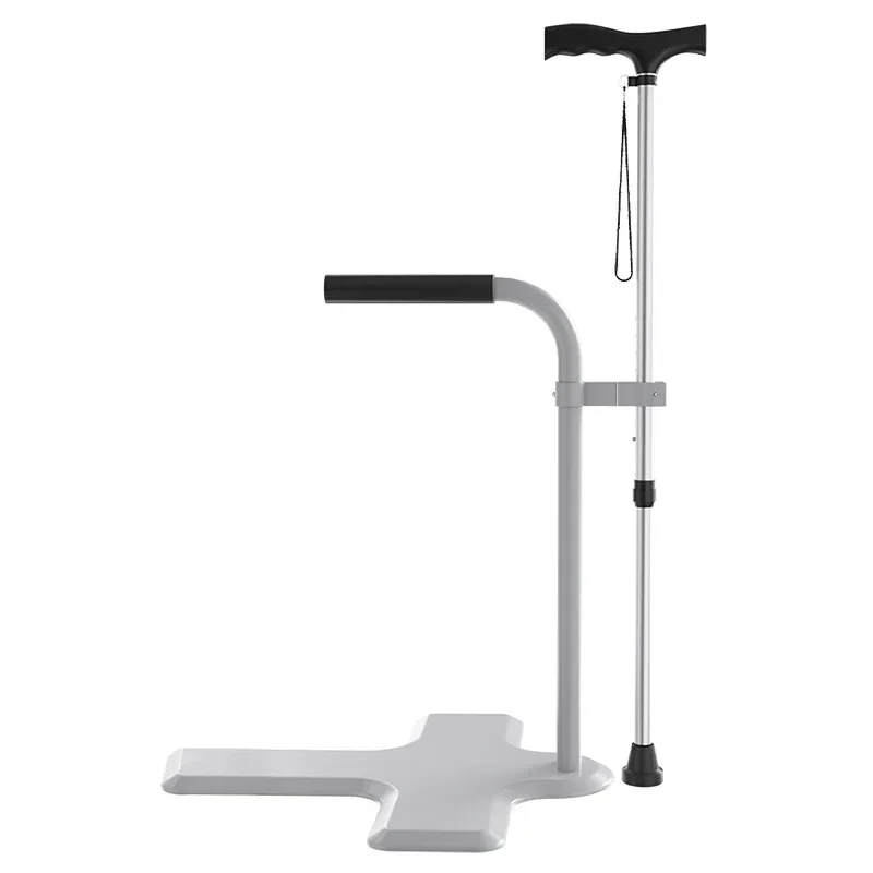 

Elderly household mobile armrest sofa Get up by the bed Assist safety non-slip mobile crutches