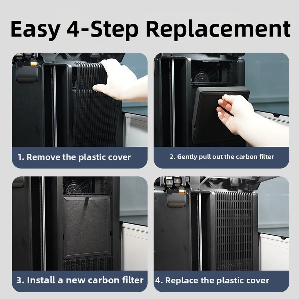 Air Filter Replacement For 3D Printer Accessories Air Purification- Activated Carbon Air Filter Cartridge