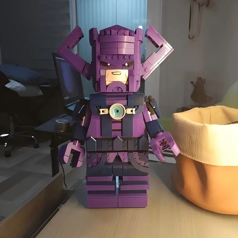 

940 шт., Moc Super Heroes, модели комиксов из фильма, галактика, сборная фигурка, набор строительных блоков, креативные развивающие кирпичи, игрушки, подарок