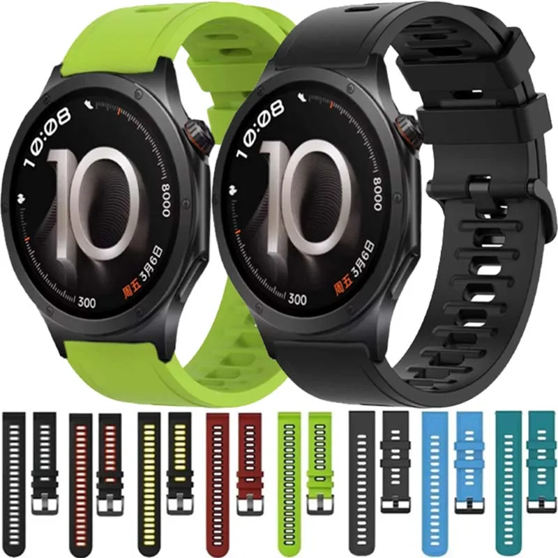 Bracelet en Silicone souple 22/20mm, pour montre OPPO X3-X2-X-S-4, Bracelet de sport respirant pour montre Oneplus 4-Lite-3-2-2R