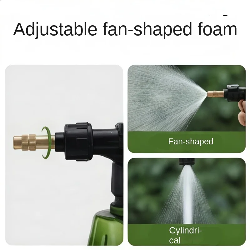1.5L Car Wash Spray Bottle Wash Can Hand-held Car Wash Watering Car Home Gardening Air Pressure Sprayer Cleaning Tools view 2