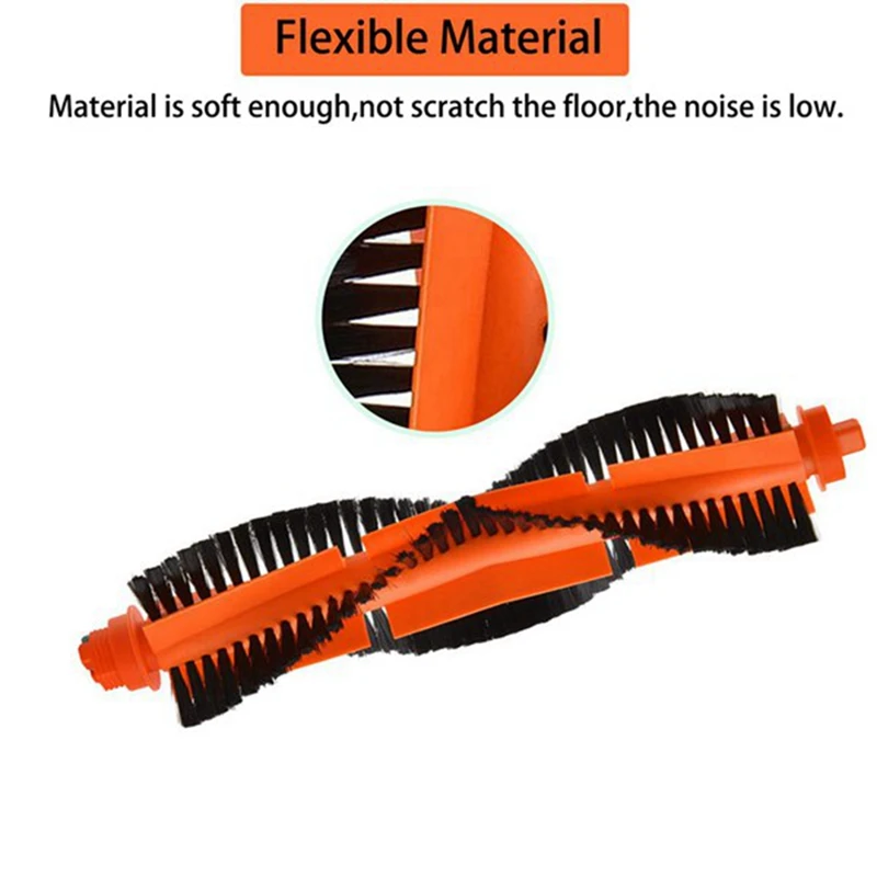 สําหรับเครื่องดูดฝุ่นหุ่นยนต์ WYZE WVCR200S แปรงลูกกลิ้งหลักแปรงด้านข้างแปรงกรอง HEPA อะไหล่