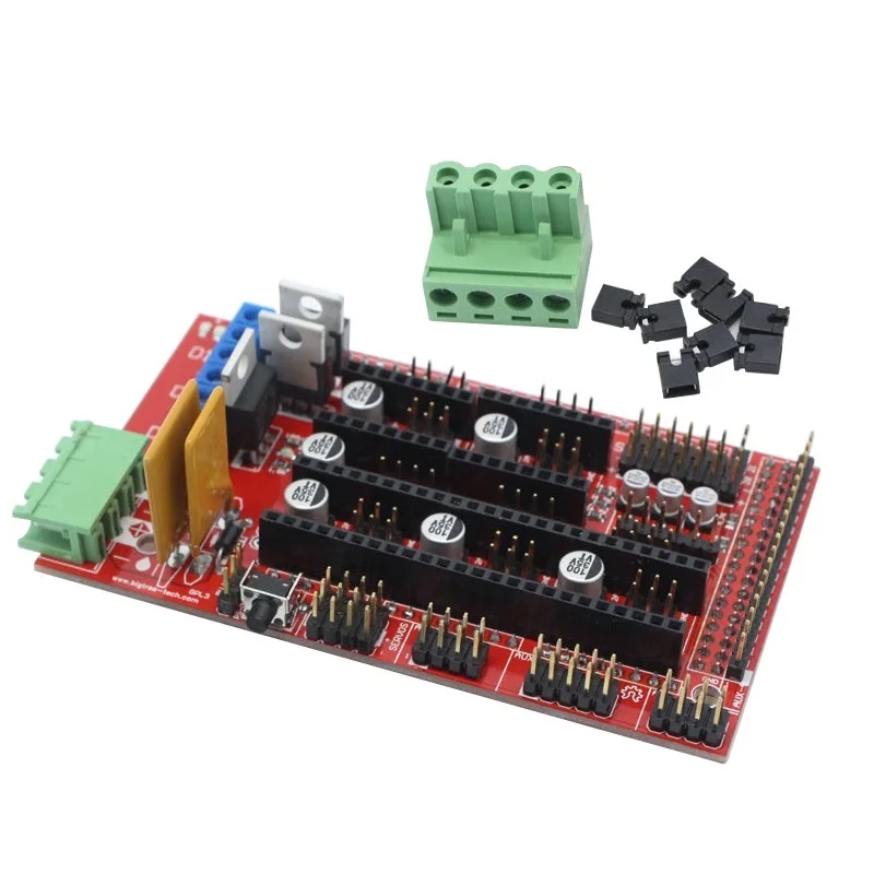 RAMPS 1.4/1.5/1.6  Expansion Control Panel Board Mega 2560 A4988 12864LCD Motherboard 3D Printer Parts PCB Heatbed Board