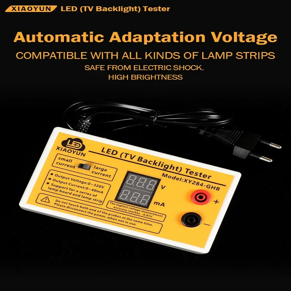 LED Strips Beads Test Measurement Instruments Dual Display Current Voltage LED Lamp Detector TV Backlight Tester Multipurpose