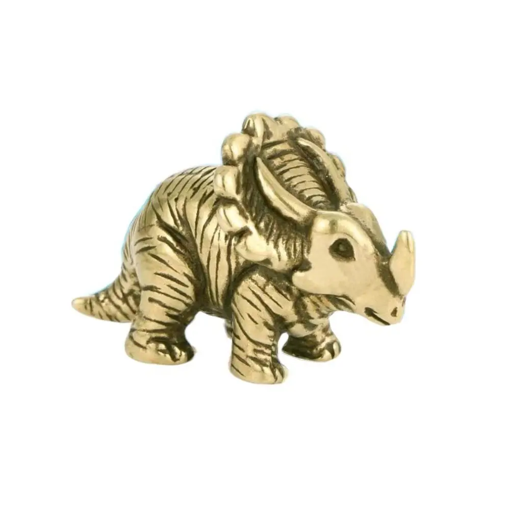 

Small Alloy Dinosaur Statue Mini Animal Dinosaur Miniatures DIY Vintage Children Dinosaur Gift