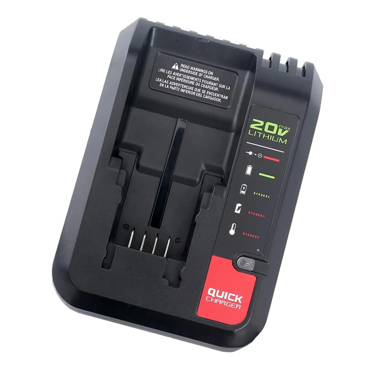 Universal Power Supply Lithium Battery Charger Rechargeable Adapter Multi Protection for Black and Decker Compatible Tools