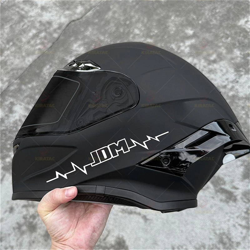 1 قطعة ECG JDM دراجة نارية ملصقات مقاومة للماء لخوذات الدراجات النارية الزجاج الأمامي Fairings خزانات الوقود جسم السيارة الدراجات البخارية شارات الفينيل #6