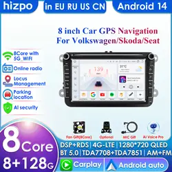 Pro AI Android Auto Radio GPS for Volkswagen VW Passat B6 B7 CC Tiguan Touran GOLF POLO Carplay 4G Car Multimedia 2din Autoradio