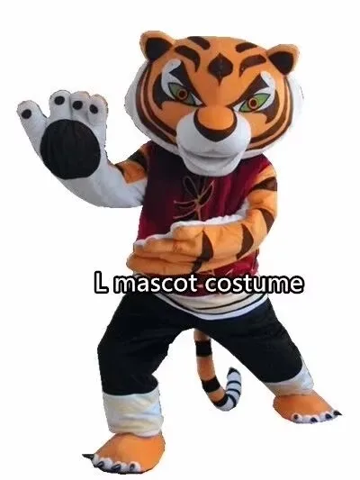 다니엘 타이거 타이거 마스코트 의상 웨어러블 워킹 쿵푸 베어 공연 소품 할로윈 카니발 파티 재미 있은 의상