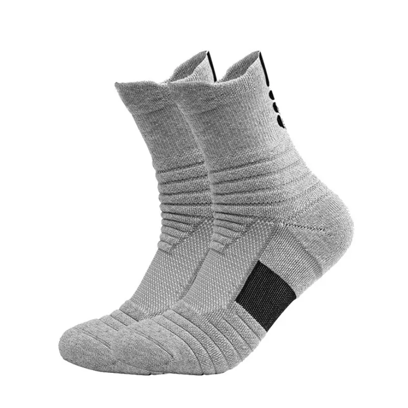 

Men's Cycling Sport Socks Basketball Running Compression Ankle Sock men Black White Anti-slip Bicycle Mtb Cycling Sock 1-20 Pair