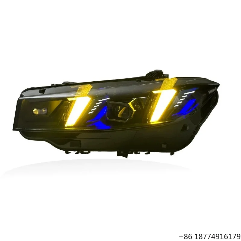

Auto Parts New LED Dual-Color DRL Snake Eye Style Headlight Assembly for 3 Series G20 2023-2024 2476 Sold in Pair