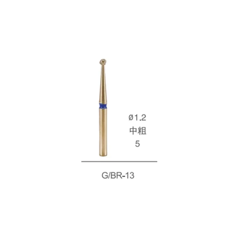 Kit de acesso para cavidade de polpa dentária fg5008d, ferramentas dentárias para preparação de polpa aberta para pulpotomia dentária