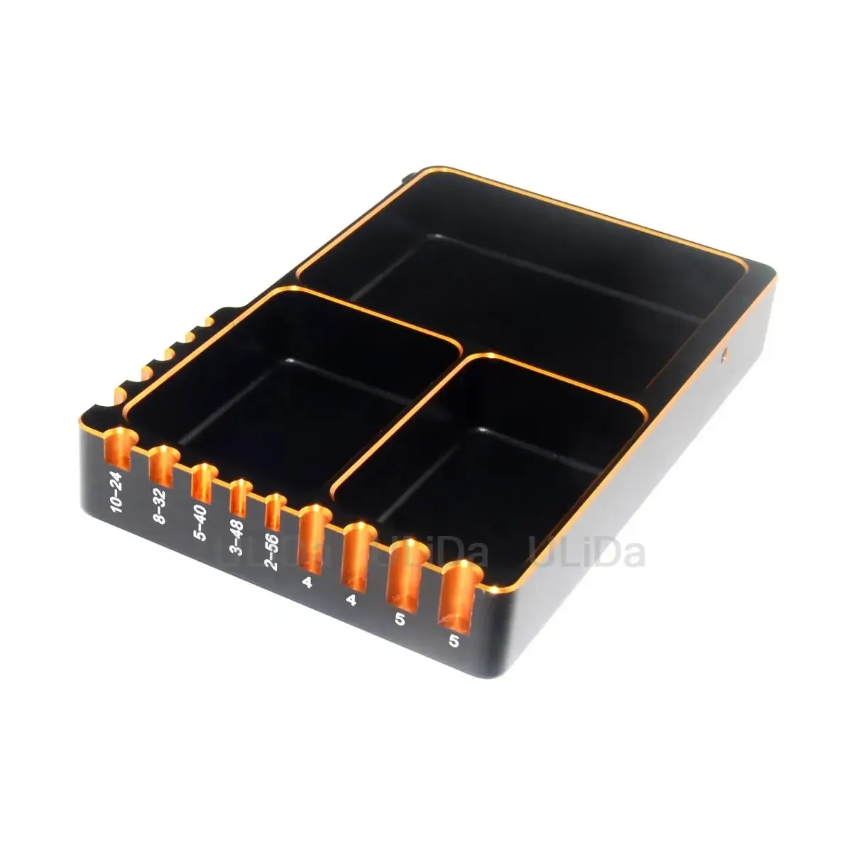 Alloy Material Mobile Repair Box Screw Storage Measuring Tool Screw Mat Tray Bolts Nuts Screw Storage for RC Car Boat Drone