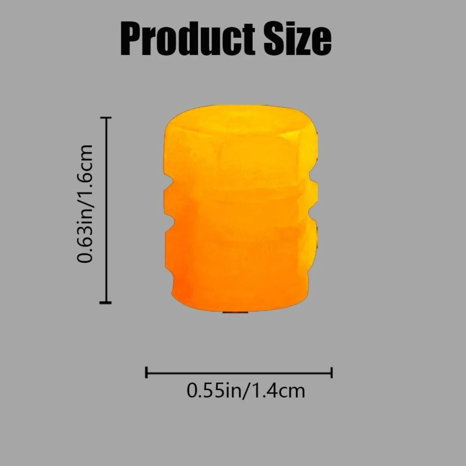 4-20PCS Luminous Tyre Valve Cap Auto Motorbike Bicycle Universal Wheel Valve Dust Caps Fluorescent Decoration Car Accessories view 6