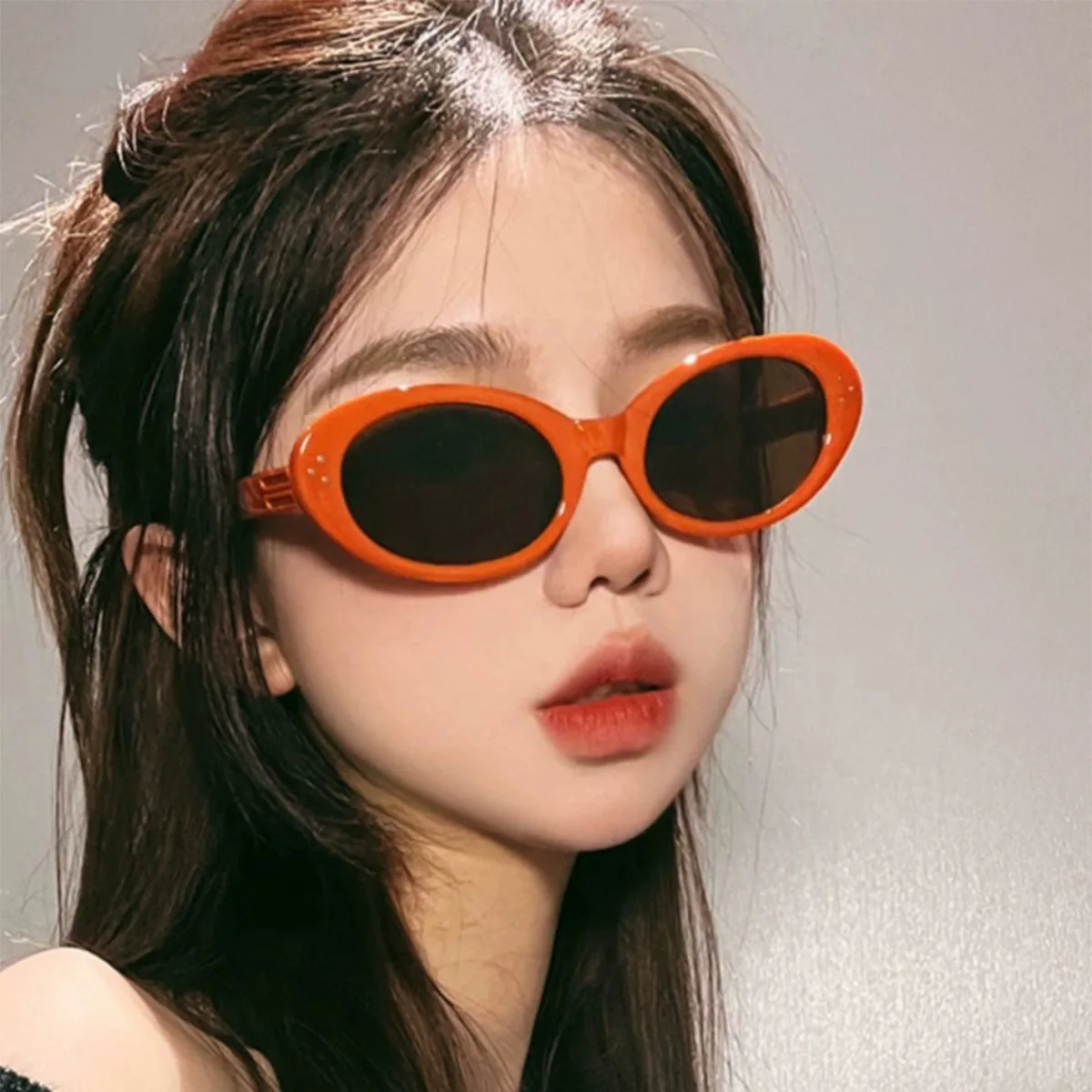 Neue Vintage Runde Sonnenbrille für Damen und Herren Marken-Kreisförmige Sonnenbrillen Ovale Brillen für Männer und Frauen