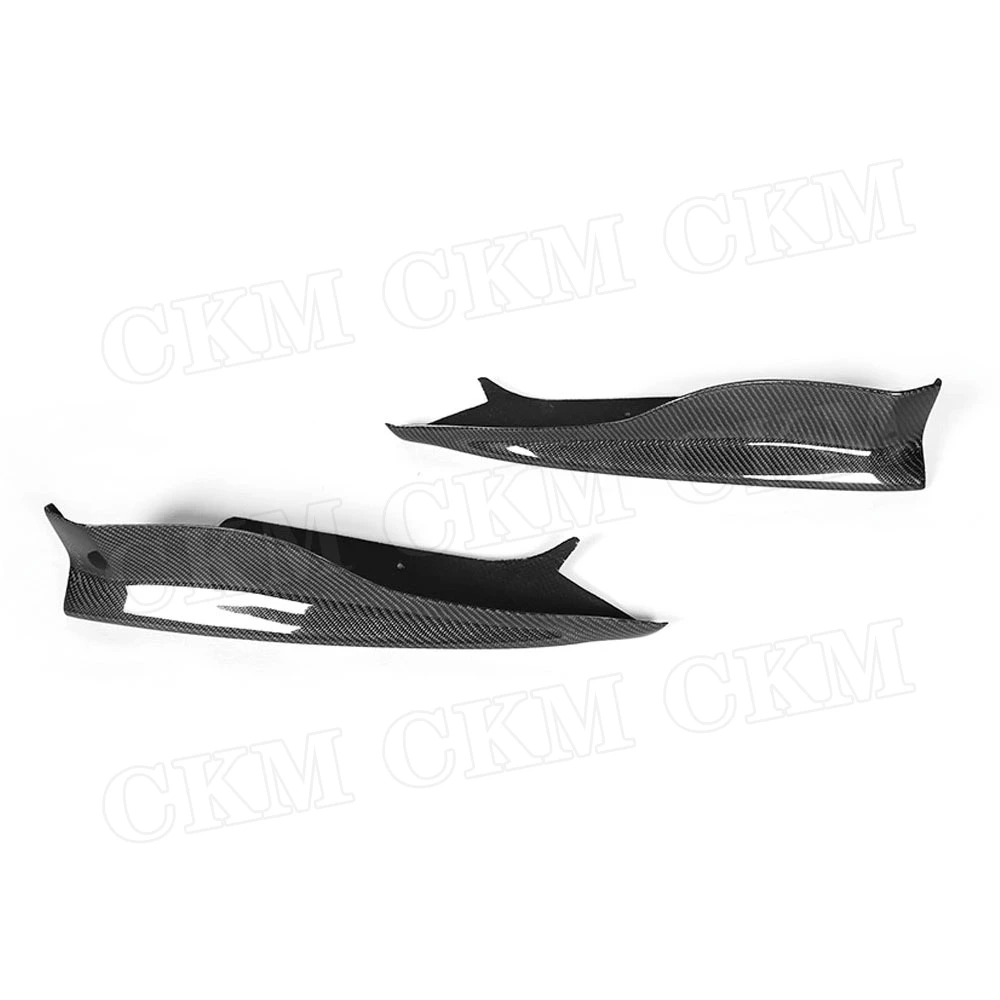 1 Series Car Rear Bumper Lip Splitters Aprons Flaps For BMW E82 1M Coupe 2-Door 2011 FRP Cup Wings Car Accessories Body Kits