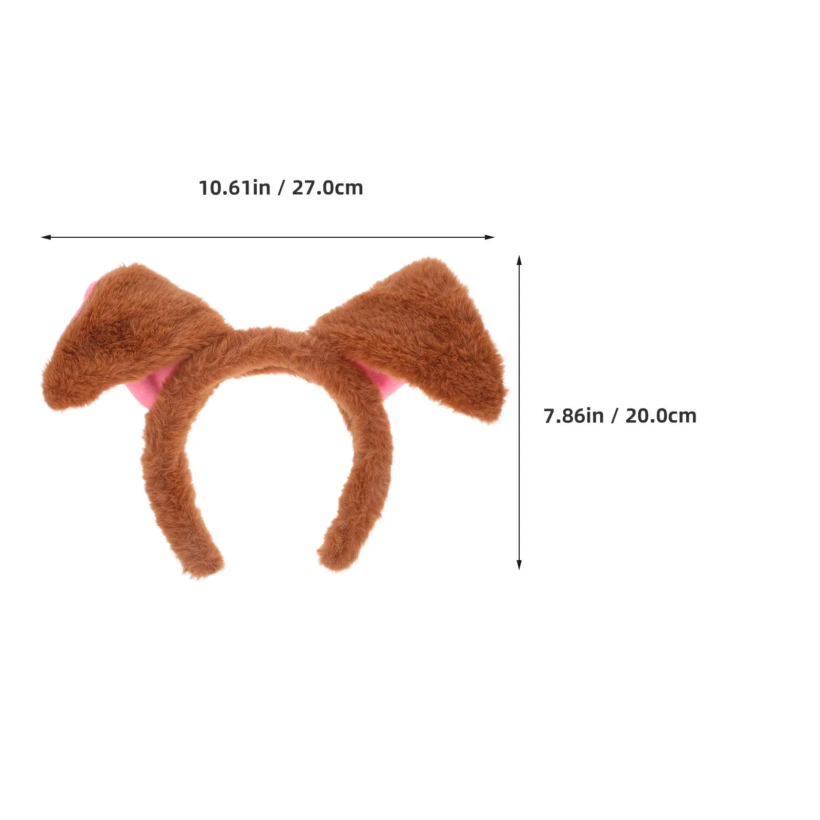 ชุดที่คาดผมหูสุนัข 4 ชิ้น อุปกรณ์เสริมผมรูปสัตว์น่ารักสำหรับสาวๆ ผู้หญิง ของชำร่วยงานปาร์ตี้ ชุดแฟนซีเทศกาล ที่คาดผมตกแต่ง