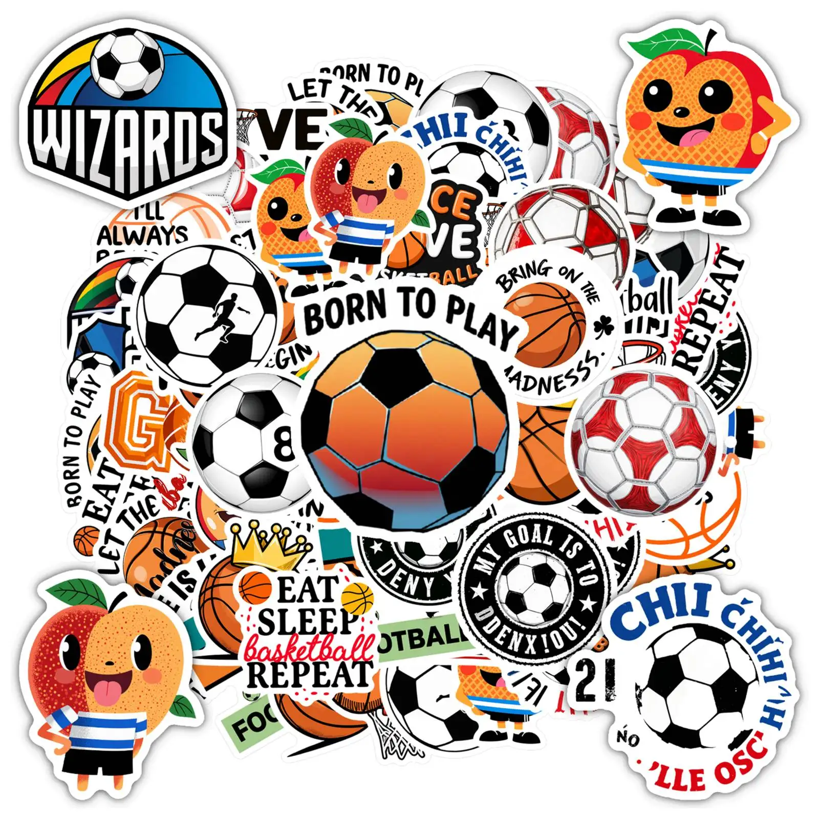 

35 шт. юмористические футбольные наклейки, игривые спортивные наклейки, канцелярские наклейки для чемодана, холодильника, телефона, багажа, ноутбука, сделай сам