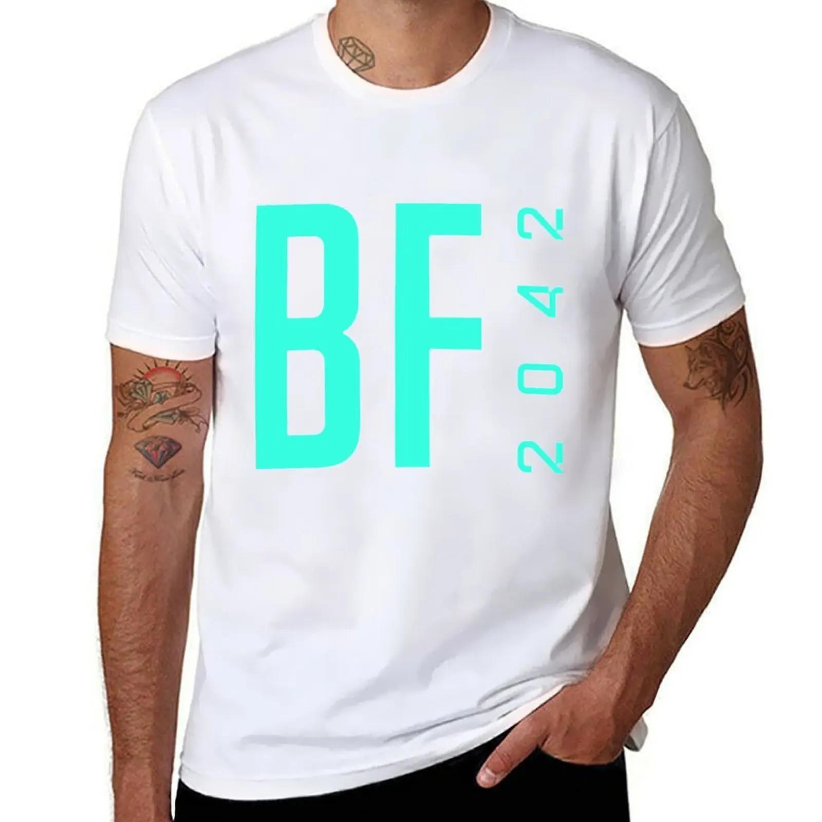 

Battlefield 2042 T-Shirt man t shirt graphic man t shirts cotton T-Shirt