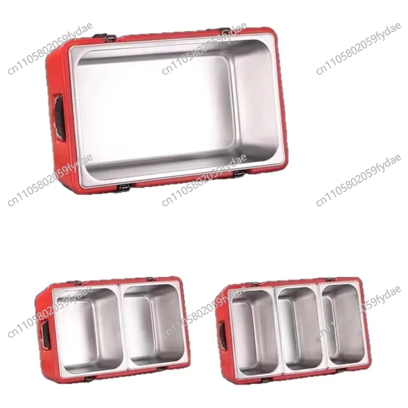 Compartments Food Warmer Thermal Cooler box