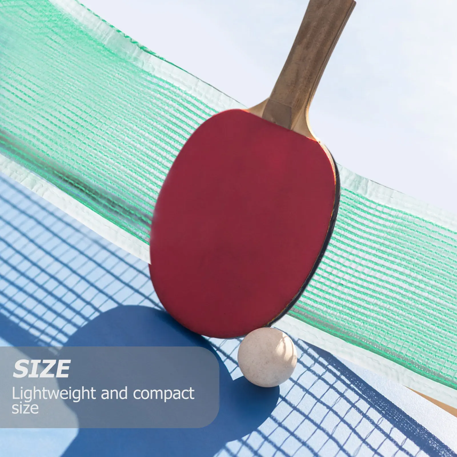 

Table Tennis Portable Folding Wear-Resistant Ping Pong Net For Indoor Outdoor Backyard Garden School Use Sports Replacement Net