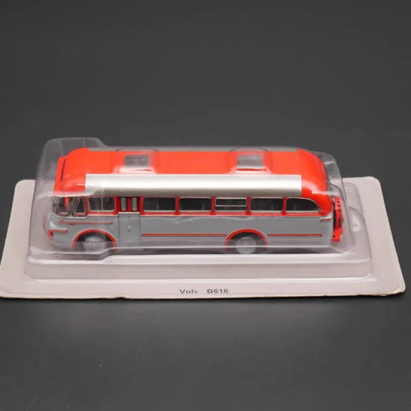 

IXO 1:72 Volv B616 Игрушечная модель автобуса из сплава, классический сувенир для взрослых, подарок для хобби и игрушки