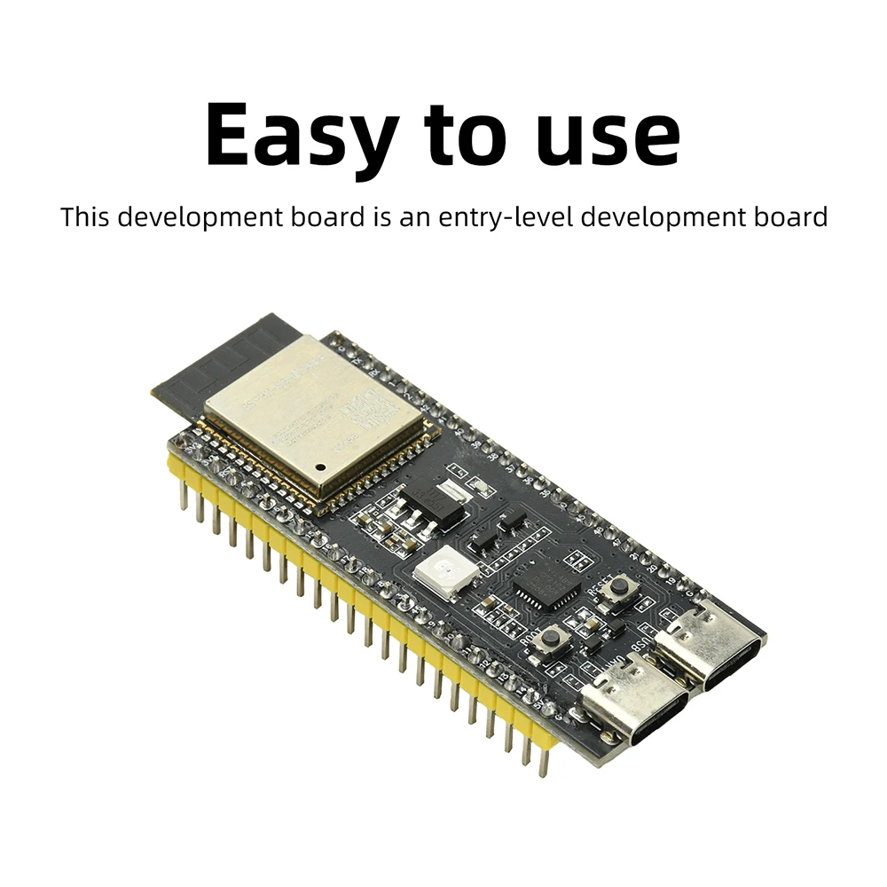 ESP32S3 DevKitC-1 WiFi BT Entwicklungsboard Dual-Core 240MHz 2,4GHz USB Typ C für IoT-Projekte Einfach zu Bedienen mit CP2102 – Detail 4