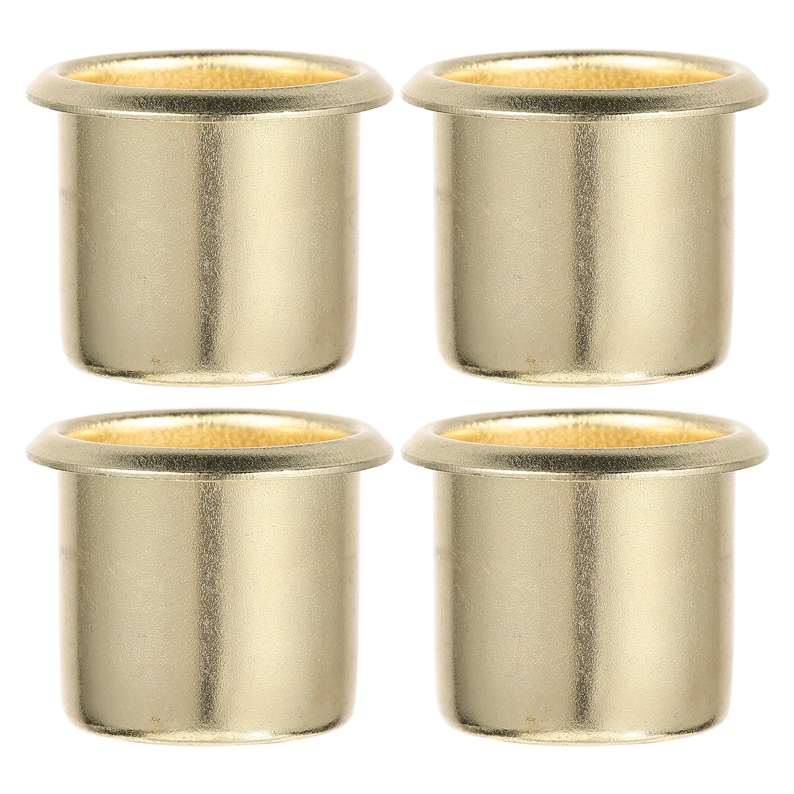 

4pcs Metal Cup Tealight Holder Decorative Votive Candles Living Room Kitchen Bedroom Romantic Atmosphere