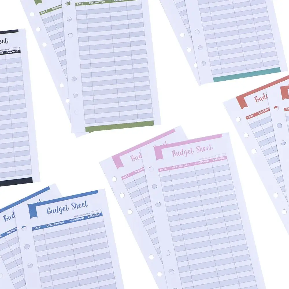 Ledger Book Budget Wallet for Budgeting Budget Tracker Sheets Budget Envelopes Expense Tracker Budget Sheets Budget Binder