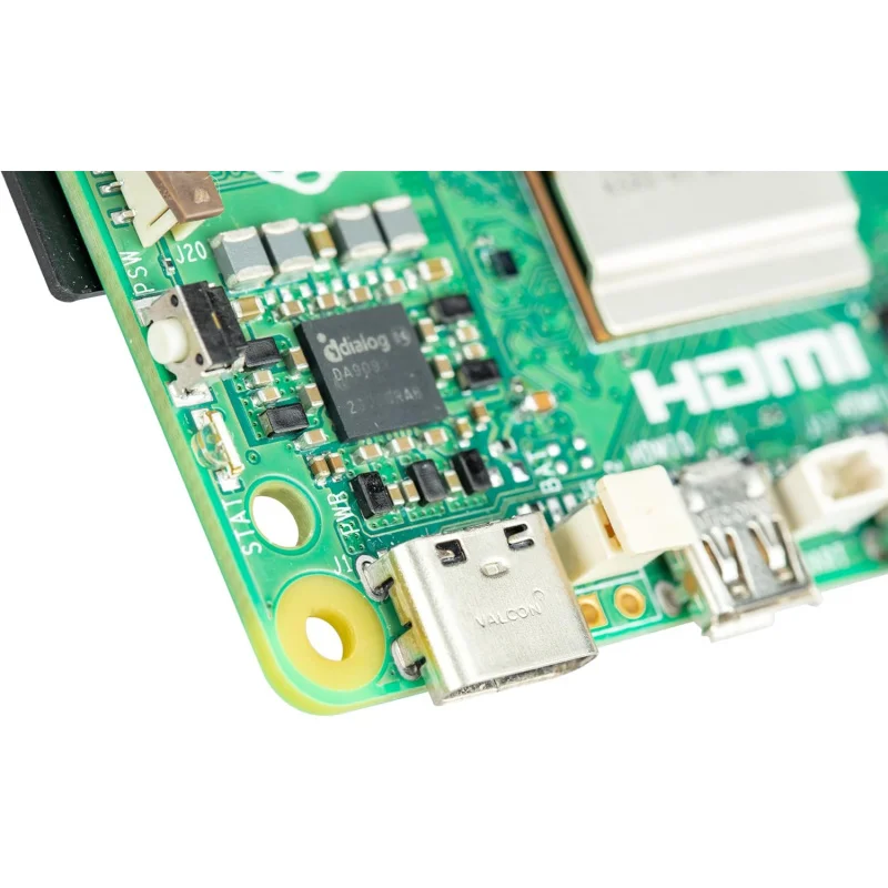 لوحة تطوير Raspberry Pi 5، 2G/4G/8G/16G، برمجة Python لتطوير الذكاء الاصطناعي