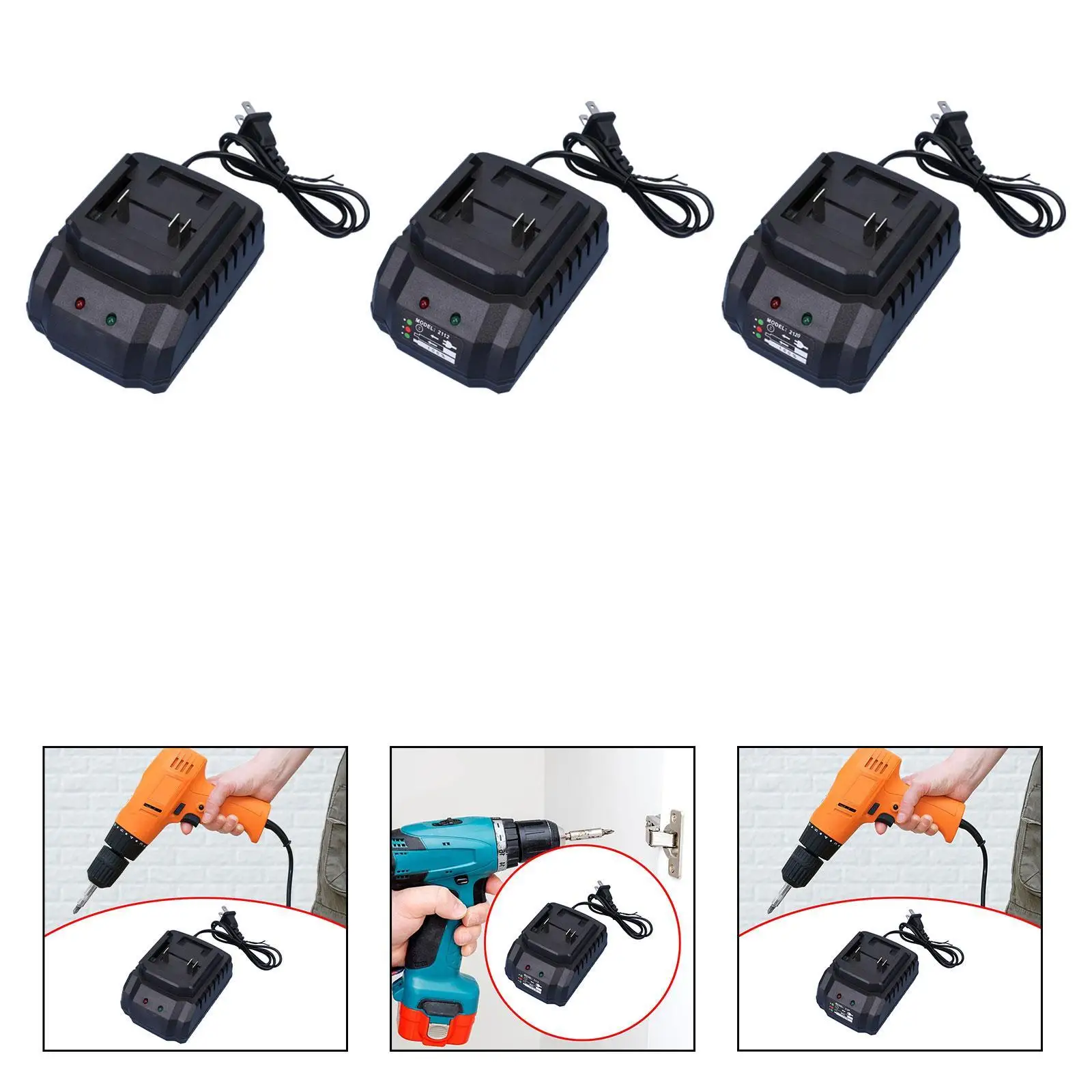 

Garden Machinery Charger Battery Charging Device Convenient Use Lightweight