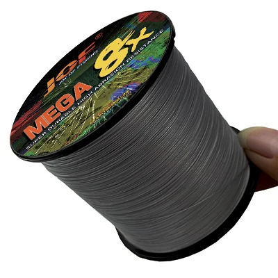 JOF 8 Stränge 1000 M 500 M 300 M 100 M Japan Super Starke PE Geflochtene Angelschnur Multifilament geflochtene Faden X8 18-78LBS