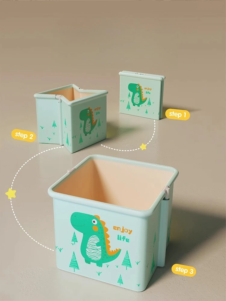 

Swimming bucket Household folding bath tub Bath bucket Children's bath bucket