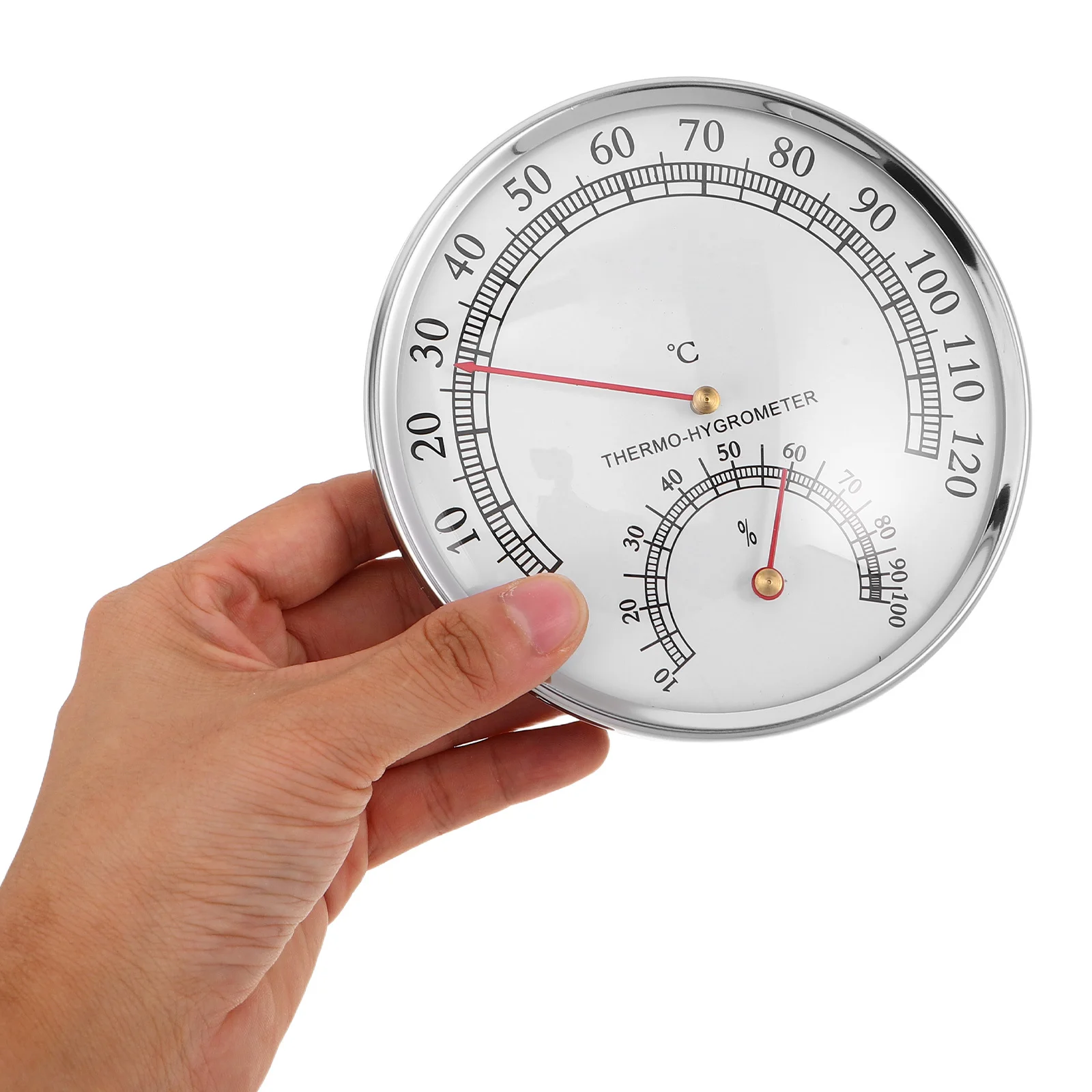 

Temperature Humidity Meter Sauna Room Waterproof Industrial Hygrometer Indoor Humidity Monitor Precise Sauna Temperature Gauge